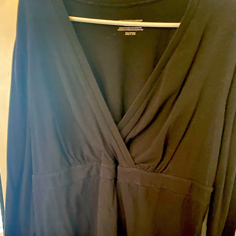 Stretchy Plus Motherhood Maternity 2X V-Neck